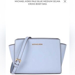MICHAEL KORS
Selma Tote In Pale Blue